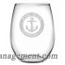 Longshore Tides Galvez Anchor Glass 21 oz. Wine Glass LNTS4712